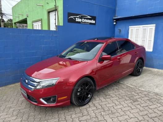 FORD - FUSION - 2009/2010 - Vermelha - R$ 49.990,00