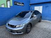 HONDA - CIVIC - 2014/2015 - Cinza - R$ 78.900,00