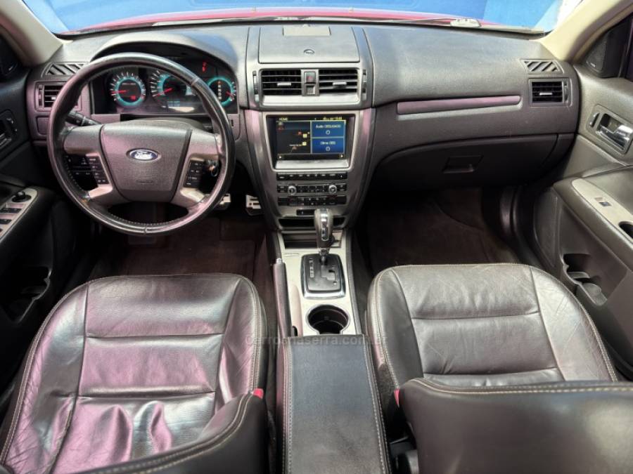 FORD - FUSION - 2009/2010 - Vermelha - R$ 49.990,00